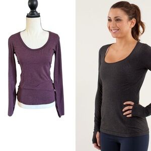 Lululemon Women's Purple Long Sleeve Top